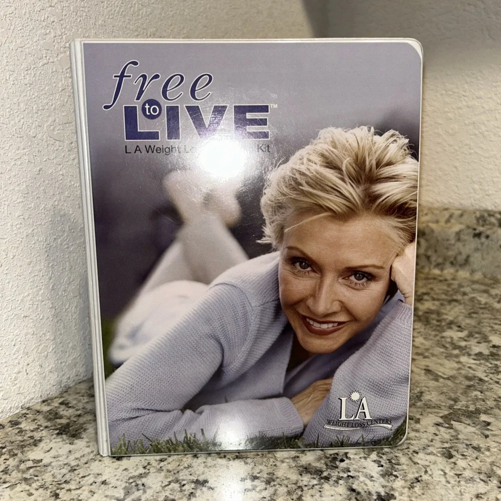 Free to Live: LA Weight Loss Success Kit Ring‎ Binder Book Portion Size